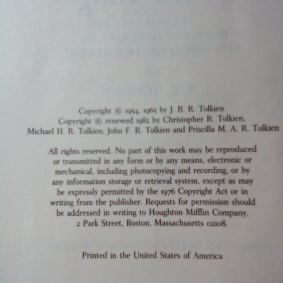 J. R. R. TOLKIEN The Lord of the Rings Trilogy Set Revised BCE Book Club Edition - Picture 14 of 15
